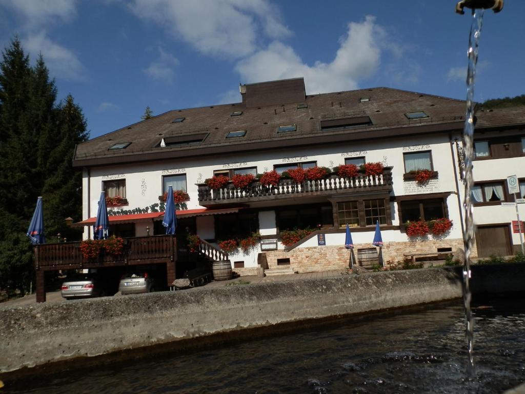Landhotel Loewen Blumberg Bagian luar foto